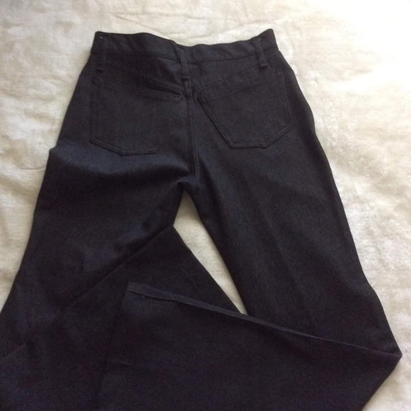 *SALE* Vertigo Paris Black Stretch Wide Leg Jean Size 4 - Picture 9 of 10